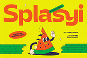 Splasyi Bold Sans Display Font, a Sans Serif Font by timelesstype.co (Thumbnail 1 of 20)