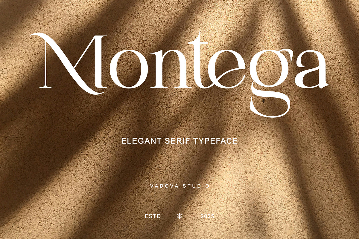 Montega Elegant Serif Typeface Font, a Serif Font by Vadovastd (Photo 7 of 8)