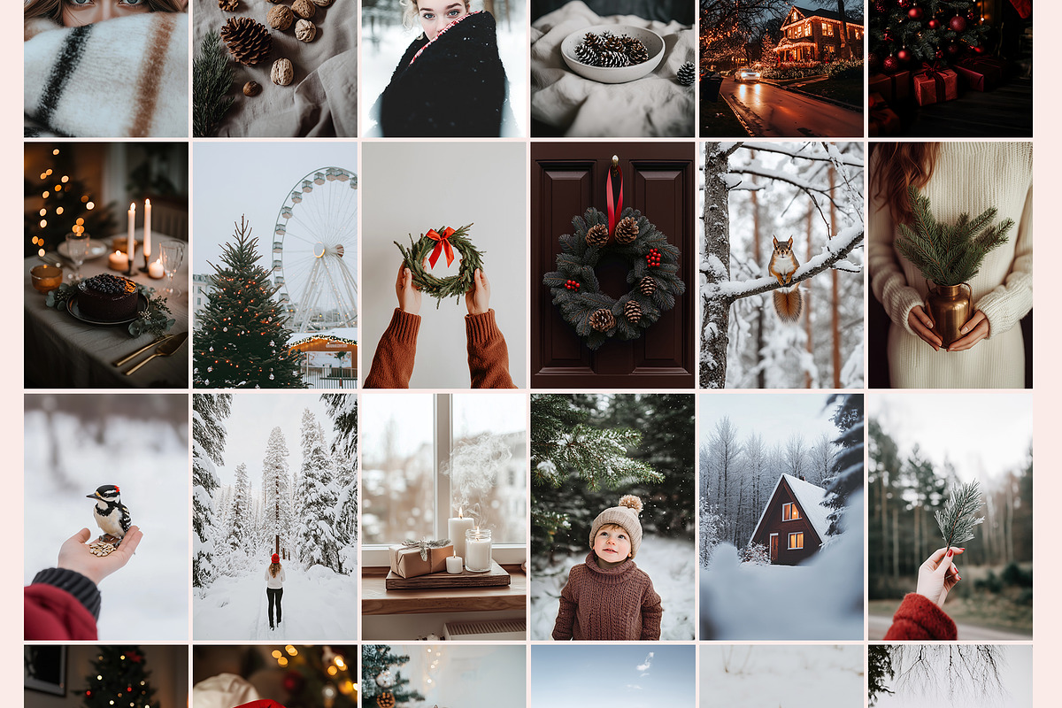 Joyeux Noel 300 Christmas Photos, a Holiday Photo by Muse Mockups (Photo 19 of 24)