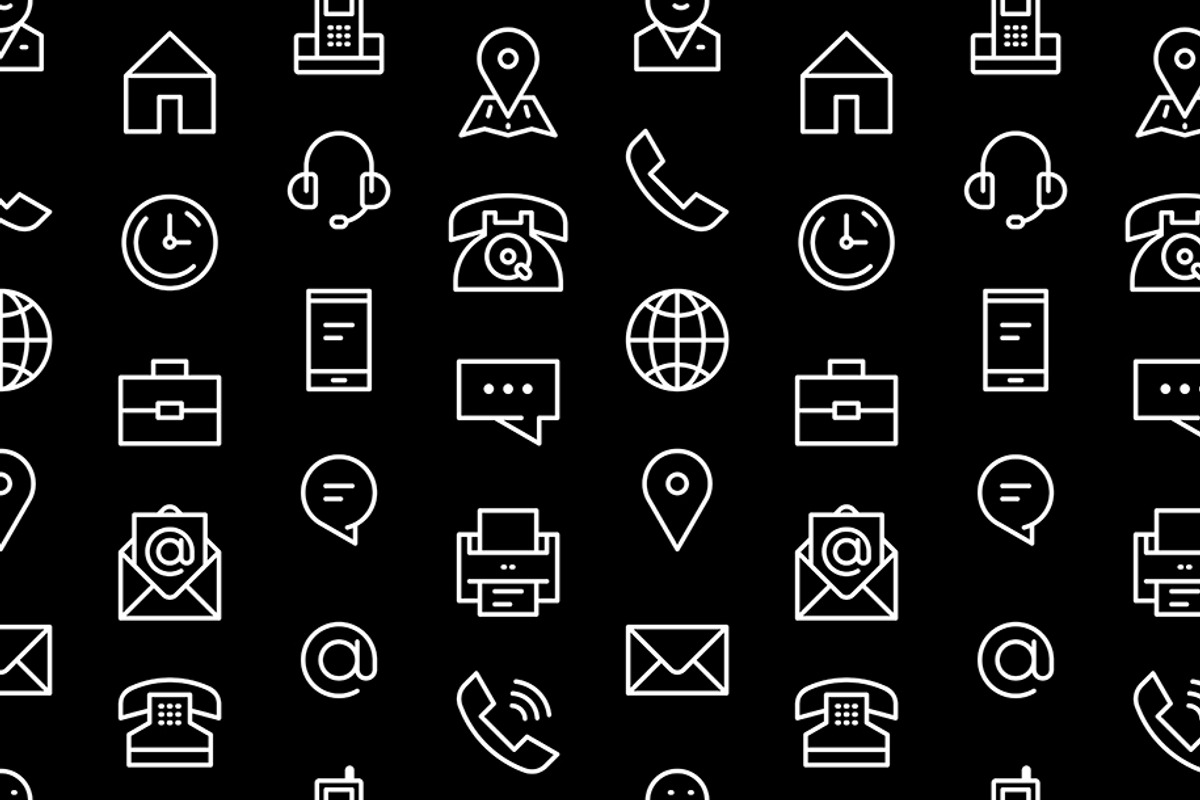 Business card contact icon, an Icon by Volyk (Photo 11 of 11)