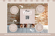 Beige WiFi QR Code Sign, a Stationery Template by SunshineStudioBoutique (Thumbnail 8 of 11)