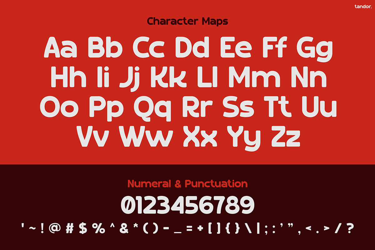 Tandor, a Sans Serif Font by Pinisi ART (Photo 2 of 10)