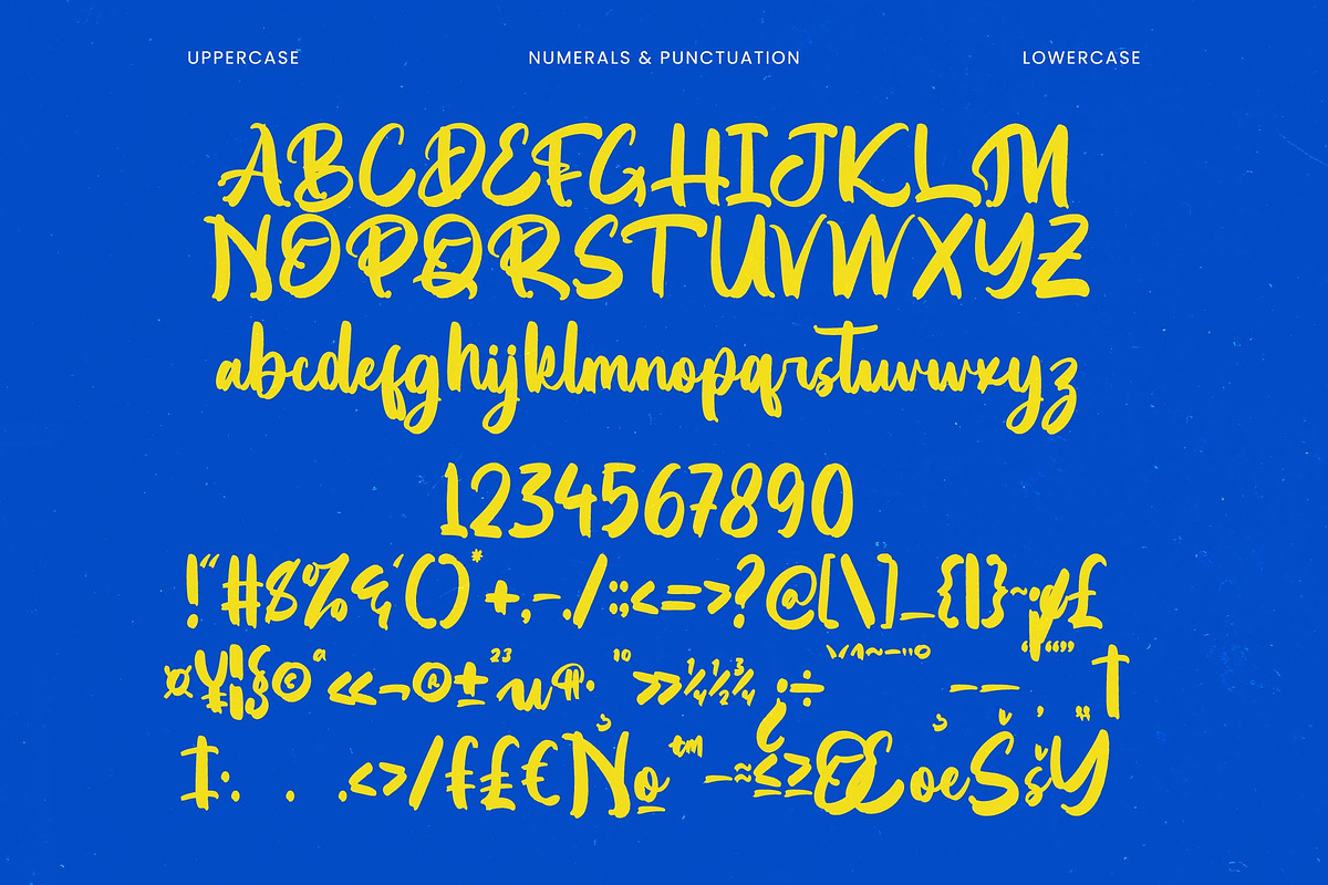 Dateline Bold Brush Font, a Script Font by Letterena Studios Script (Photo 18 of 20)
