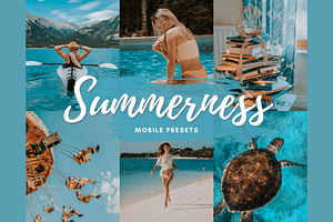 SUMMERNESS Mobile Lightroom Presets