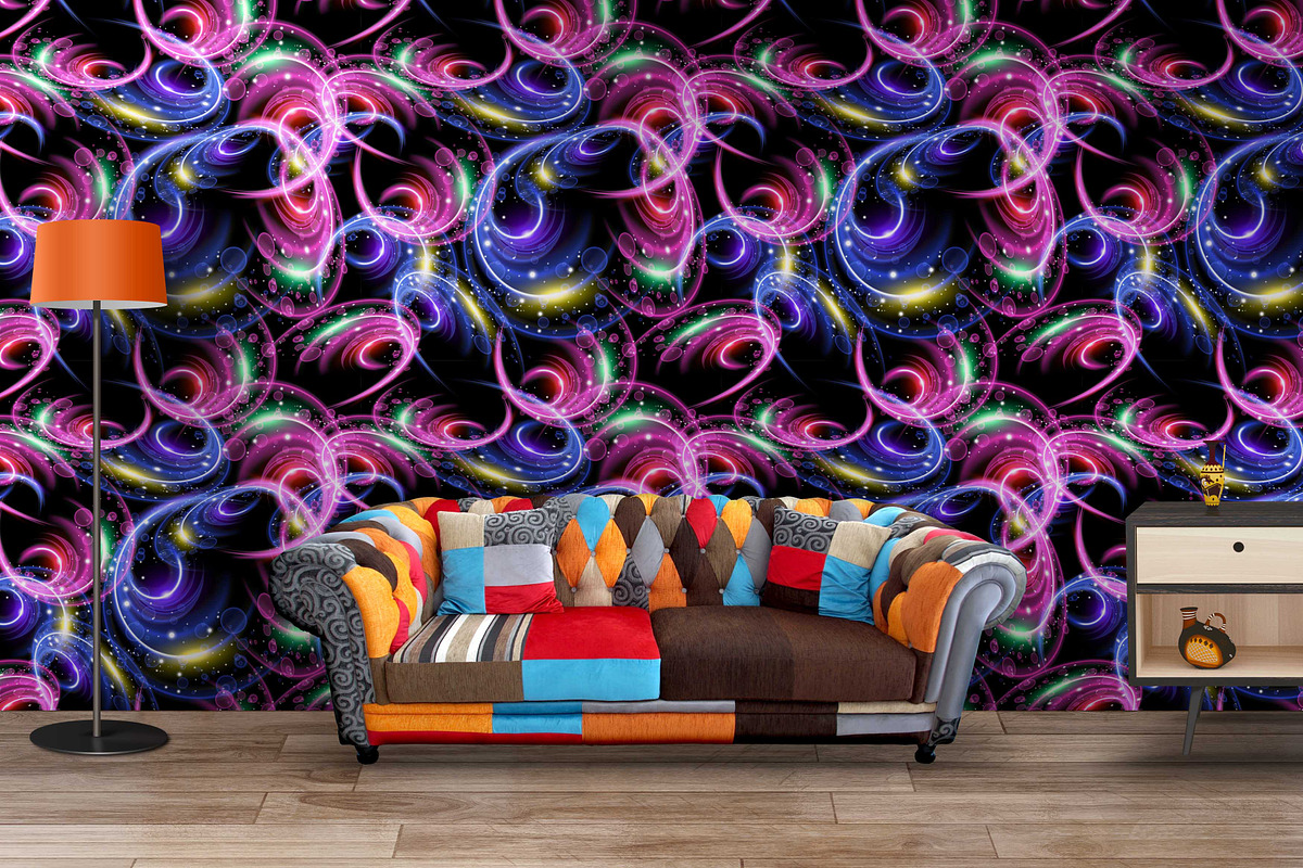 circular light effect, a Pattern Graphic by AAN Seamless Shop (Photo 3 of 3)