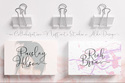 Marellia  Elegant Script Font, a Script Font by Aldedesign (Thumbnail 9 of 9)