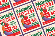 Farmer Market - Flyer, a Brochure Template by Izdihaar_Studio (Thumbnail 2 of 3)