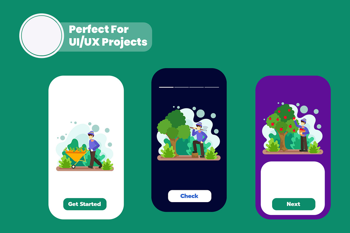 Gardening Illustration Pack, an Illustration by baii09 (Photo 3 of 4)