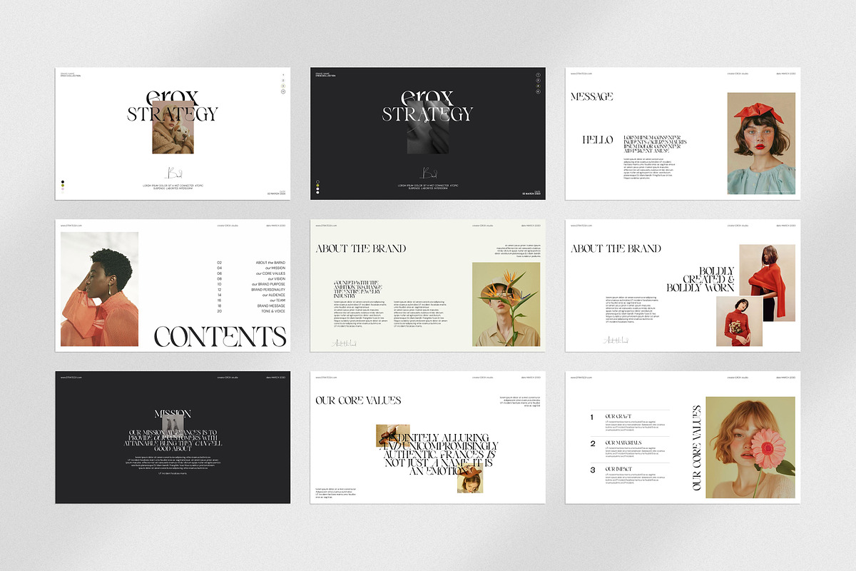 Erox Strategy Presentation Template, a Presentation Template by evgenystudio (Photo 7 of 9)