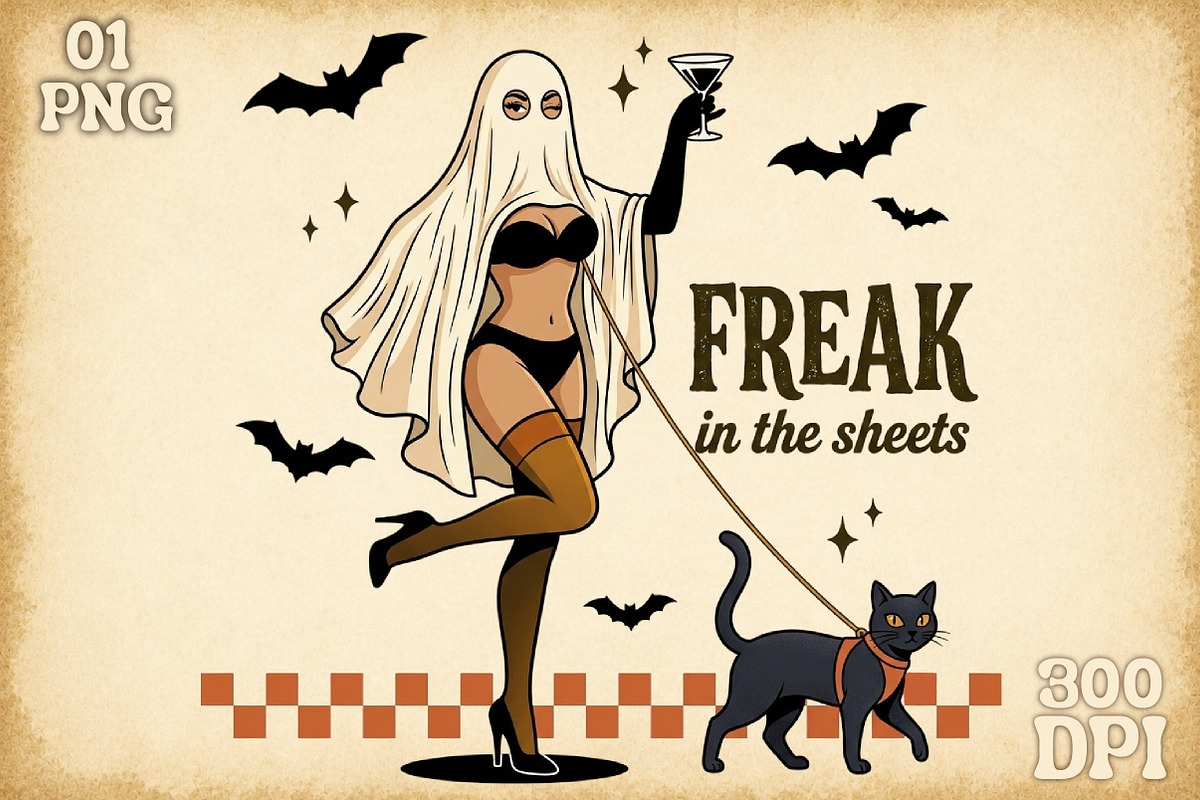 Creepy Halloween Sublimation Bundle, a Work Illustration by Sublimation Artist (Photo 5 of 20)