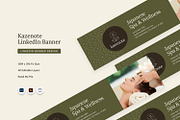 Kazenote - Linkedin Banner, a Social Media Template by Fannan Studio (Thumbnail 1 of 3)