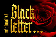 Knight Anomaly, a Blackletter Font by Arterfak Project (Thumbnail 2 of 11)