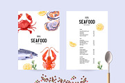 Sea Battle Gouache Illustrations, a Food Illustration by Elena Pimonova (Thumbnail 4 of 10)