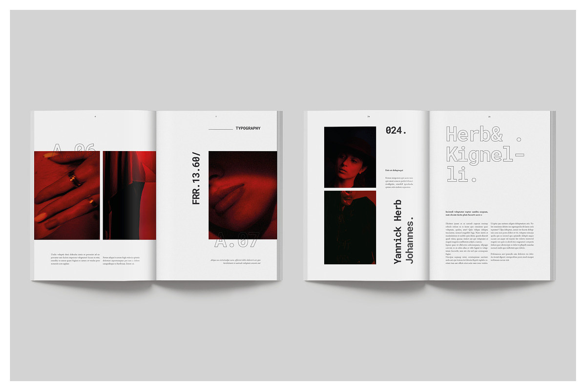 STRANGE Editorial Lookbook, a Magazine Template by Arif Tri Ananta (Photo 10 of 14)