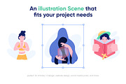 Faith Illustrations, a Person Illustration by Prosymbols (Thumbnail 3 of 6)