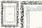 Grotesque Vintage Ornate Borders, a Decorative Illustration by Century Library (Thumbnail 9 of 12)