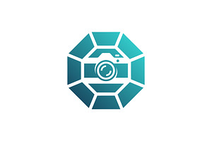 diamond camera logo, a Branding & Logo Template by Rasagama Studio