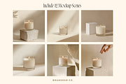 Candle Mockup Set, a Packaging Mockup by Brandear Design (Thumbnail 4 of 17)