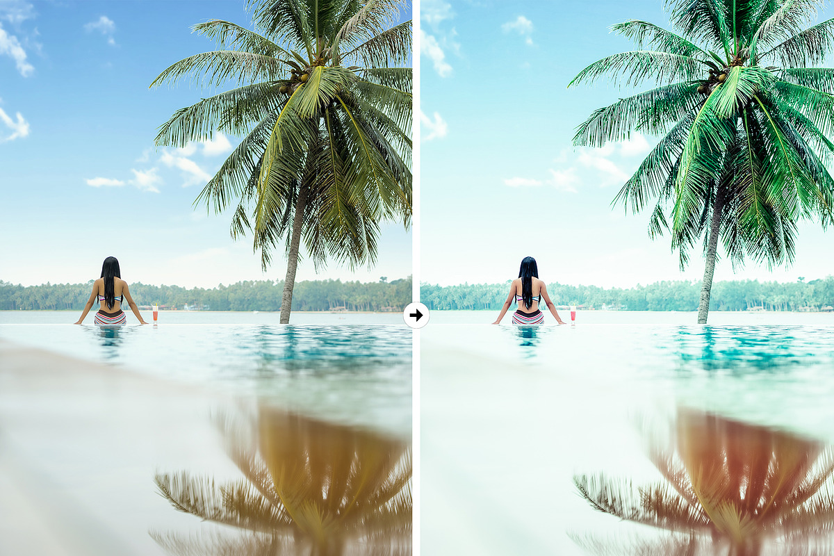 5 Vacation Themed Lr & Ps Presets preview 2