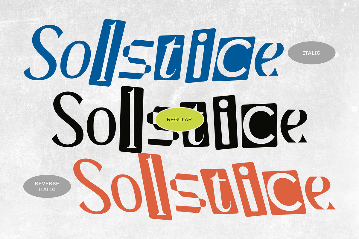 CS Goenka – Collage Font, a Sans Serif Font by Craft Supply Co. (Photo 2 of 8)