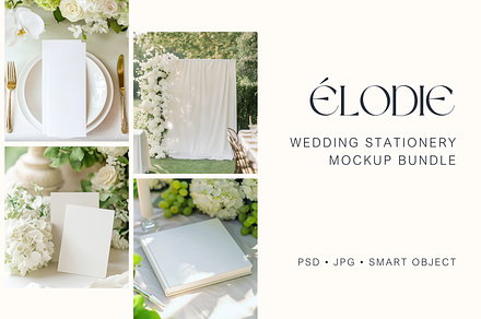 Wedding Stationery Mockup Bundle