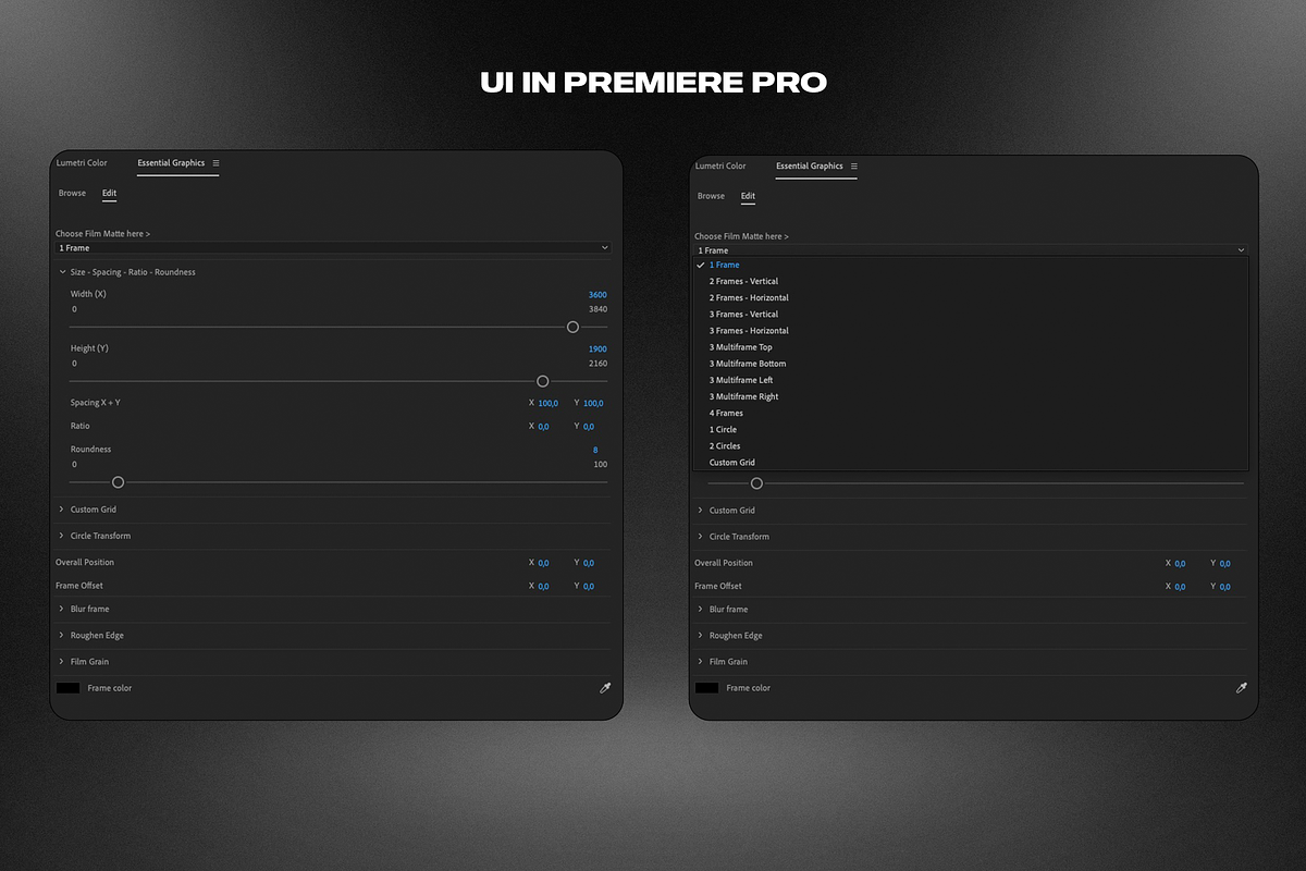 Advanced Film Overlays | 4K + 1080P, a Social Media Template by Wild State (Photo 8 of 8)