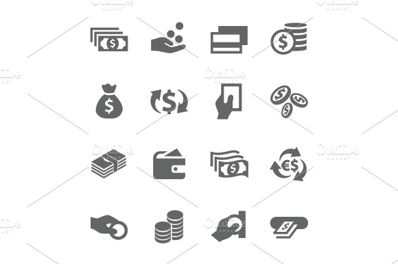 Money Icons Set