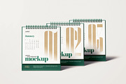 Square Desk Calendar Mockup Set, a Print Template by mockupatelier (Thumbnail 8 of 10)