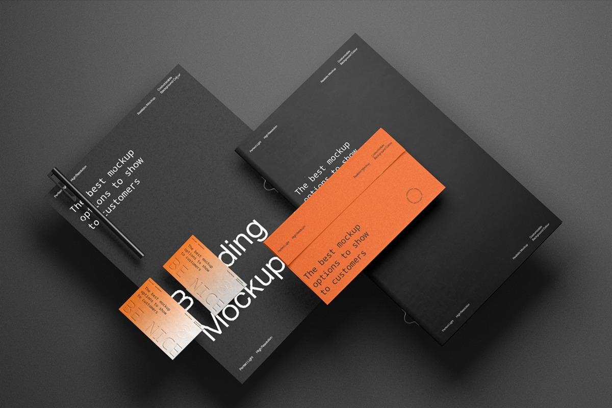 Modern Professional Branding Mockup, an Advertising Mockup by East Gallery (Photo 12 of 15)
