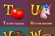Children's Alphabet SET, an Education Illustration by Saranai Store (Thumbnail 5 of 10)
