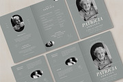 Simple Classic Funeral Program, an Invitation Template by Vynetta (Thumbnail 3 of 6)