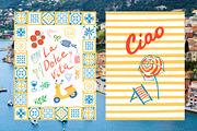 Italian Dolce Vita clipart & posters, an Object Graphic by Tani Kuzminka (Thumbnail 3 of 15)