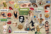 Woman collage, a Person Illustration by Olillia (Thumbnail 3 of 4)