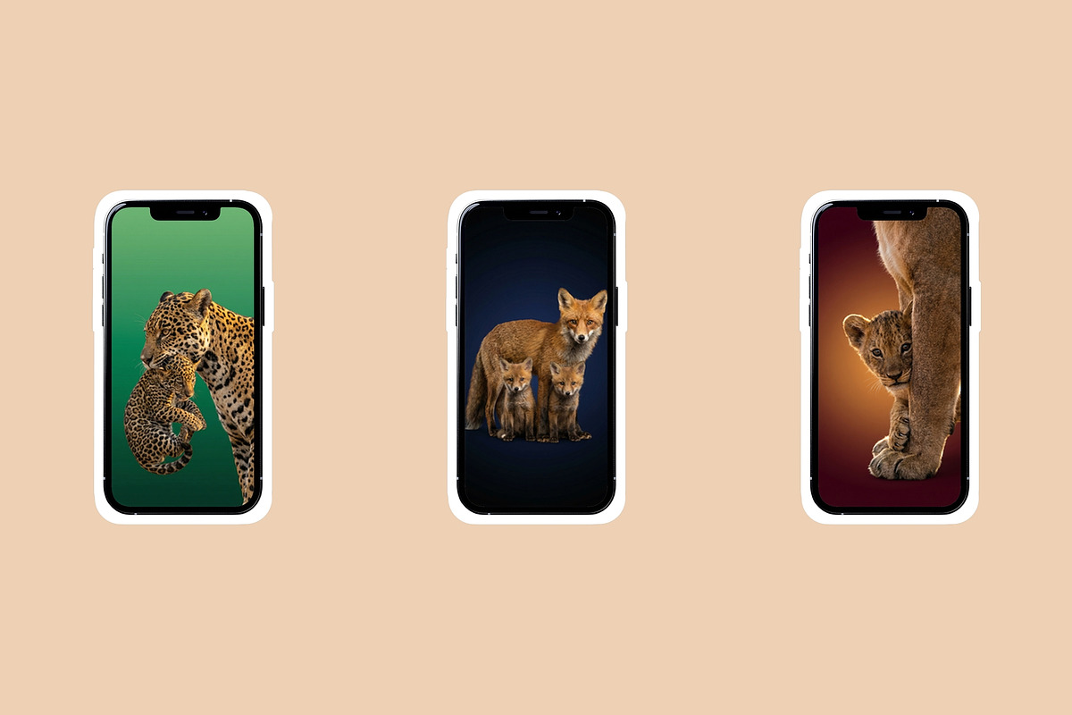 Wild Icons. Animals parents., an Animal Photo by AI Petr Creative Agency (Photo 7 of 7)