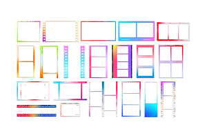 Gradient Film Frame Vol.5