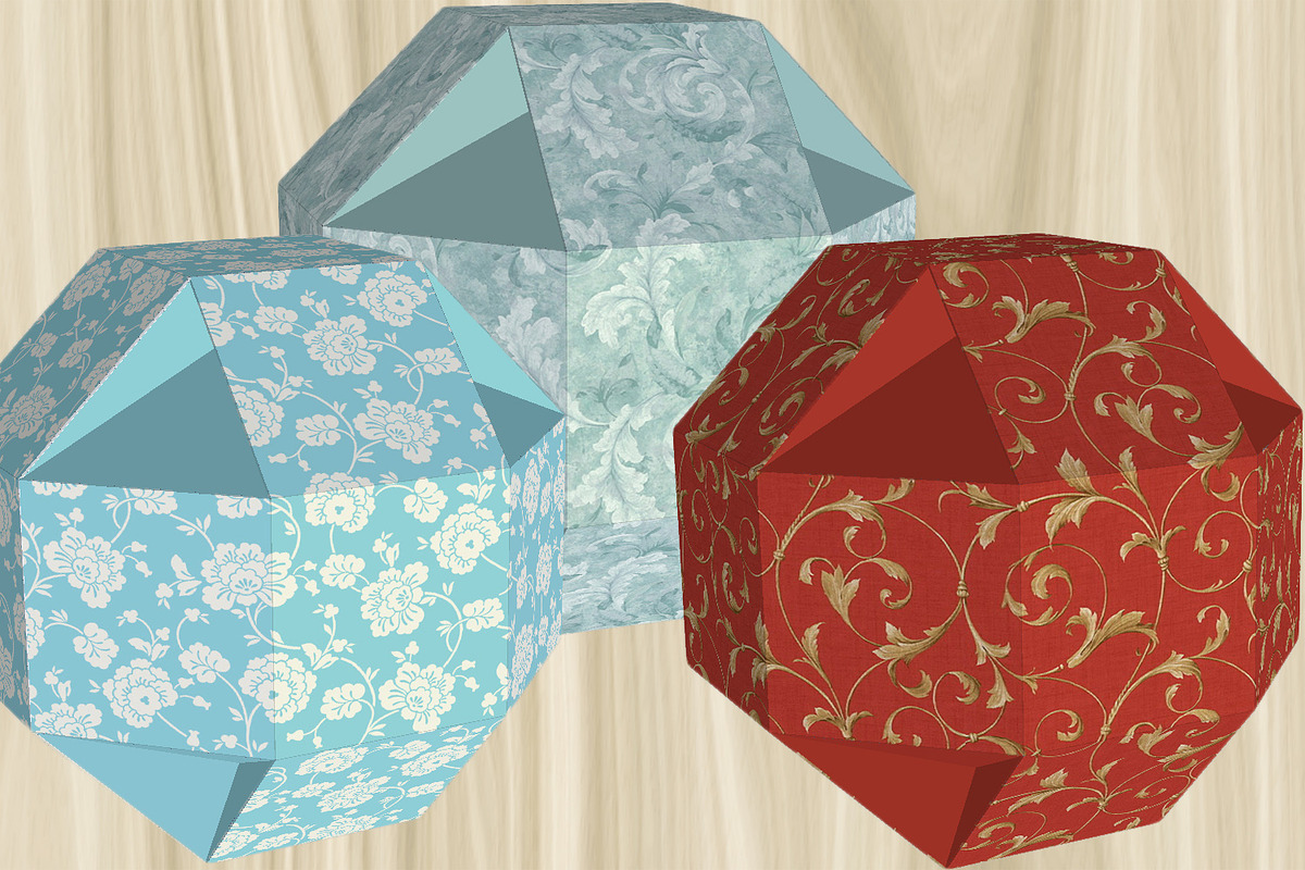 5 Ornamental Gift Сandy-Boxes - PDF, a Print Template by Kseniya-Omega (Photo 2 of 6)