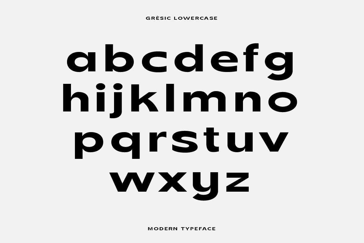 Gresic Modern Sans Serif Font, a Sans Serif Font by Yukita Creative (Photo 11 of 13)
