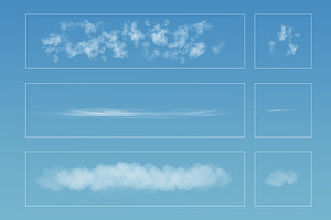 Photoshop Cloud Brushes V2