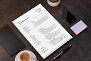 Professional Resume/CV, a Resume Template by SlideCo (Thumbnail 4 of 7)