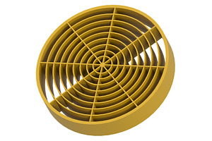 Engineering part 3D Illustration -