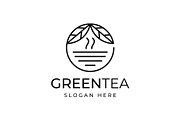 Green Tea Matcha Leaves Logo Design, a Branding & Logo Template by Buqancreative (Thumbnail 3 of 4)