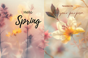 Dreamy Floral Backgrounds, a Background Graphic by Vika_Softlife (Thumbnail 5 of 8)