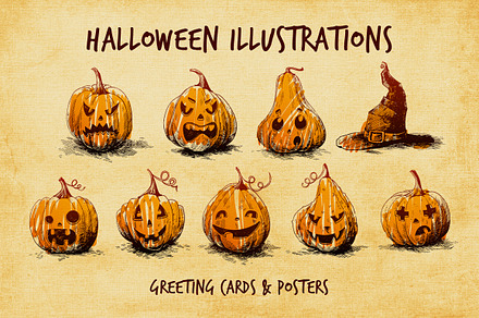 27 Halloween Illustrations