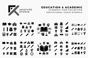 Academic Icon Collection, a Solid Icon by Akatype Studio (Thumbnail 1 of 3)