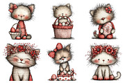 Cute Cat Easter Sublimation, an Illustration by designcity5 (Thumbnail 2 of 5)