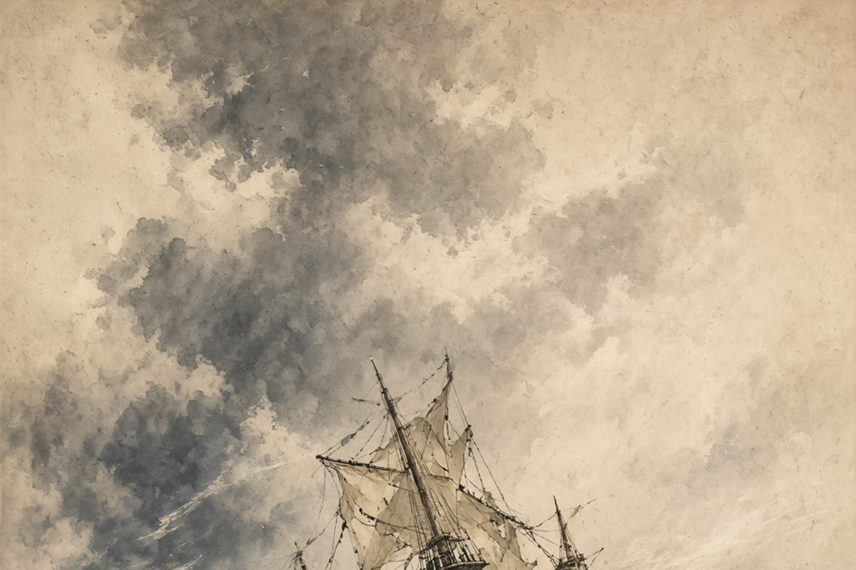Rain and Storm at Sea, a Background Graphic by h.utomo (Photo 13 of 24)