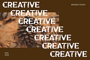 Etternal Display Retro Font, a Sans Serif Font by Artiveko (Thumbnail 4 of 8)
