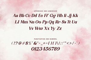 Valentine Day-Modern Serif Typeface