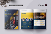Construction Brochure | Canva, a Brochure Template by ArtisticLand (Thumbnail 1 of 10)