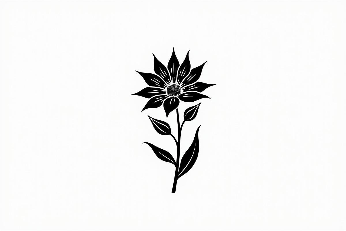 Minimal Flower Vector Pack, an Illustration by musafir_fashion (Photo 4 of 21)